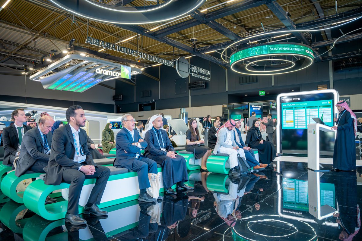 SPPC_KSA's tweet image. At #WEC2024, The Saudi Power Procurement Company #SPPC highlighted Saudi efforts to achieve the #SaudiVision2030 transformation towards an optimal energy mix, aiming to reach 50% of the Kingdom's electricity installed capacity from renewable energy sources.