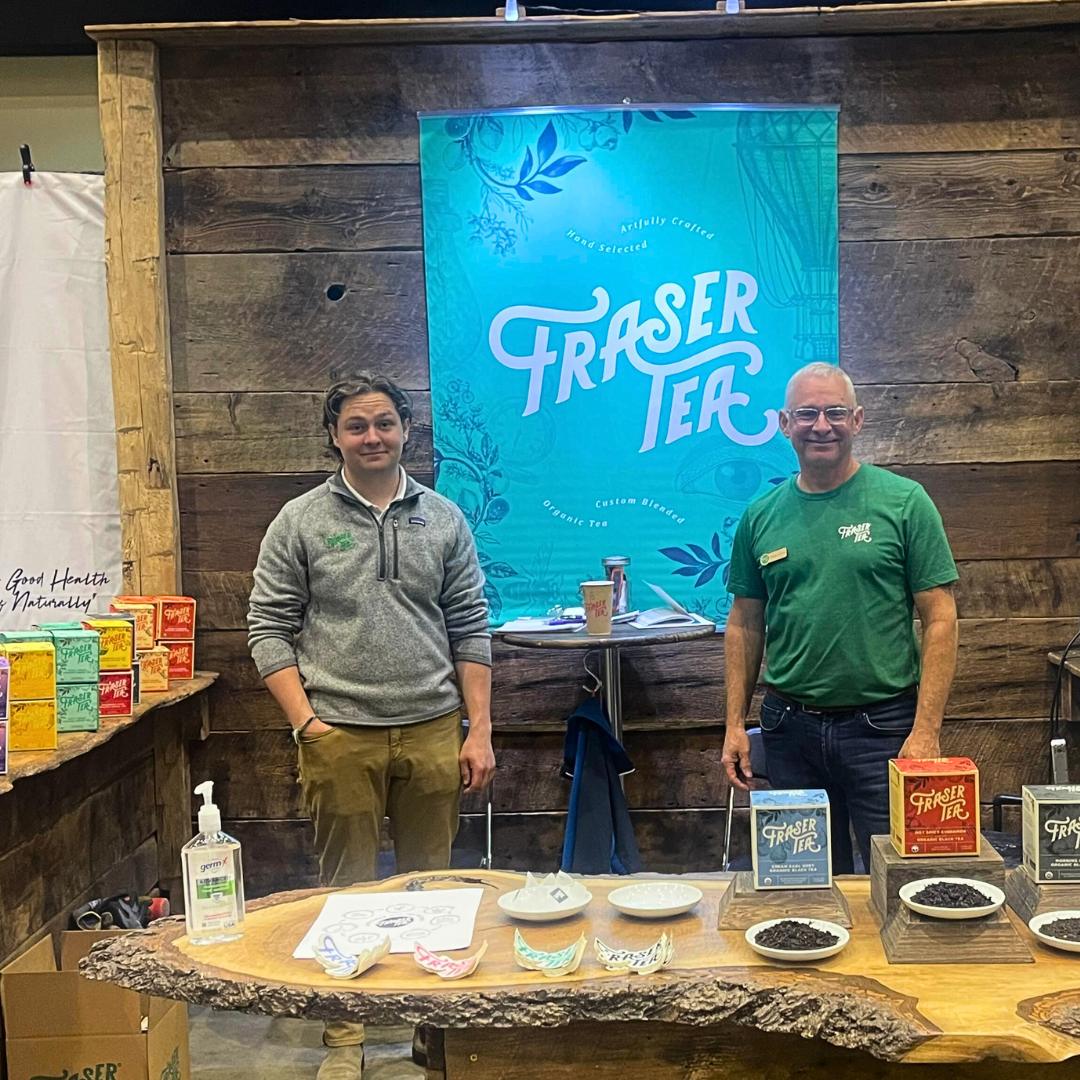frasertea's tweet photo. We're delighted to be at the Making it in Michigan trade show today at the Lansing Center, alongside hundreds of other amazing Michigan-based food and beverage businesses. Swing by our booth 
Learn More: https://t.co/hH1QjyLqcd
#MakingItInMichigan #OrganicTea #MichiganMade #MSU https://t.co/XfERwmWGR2