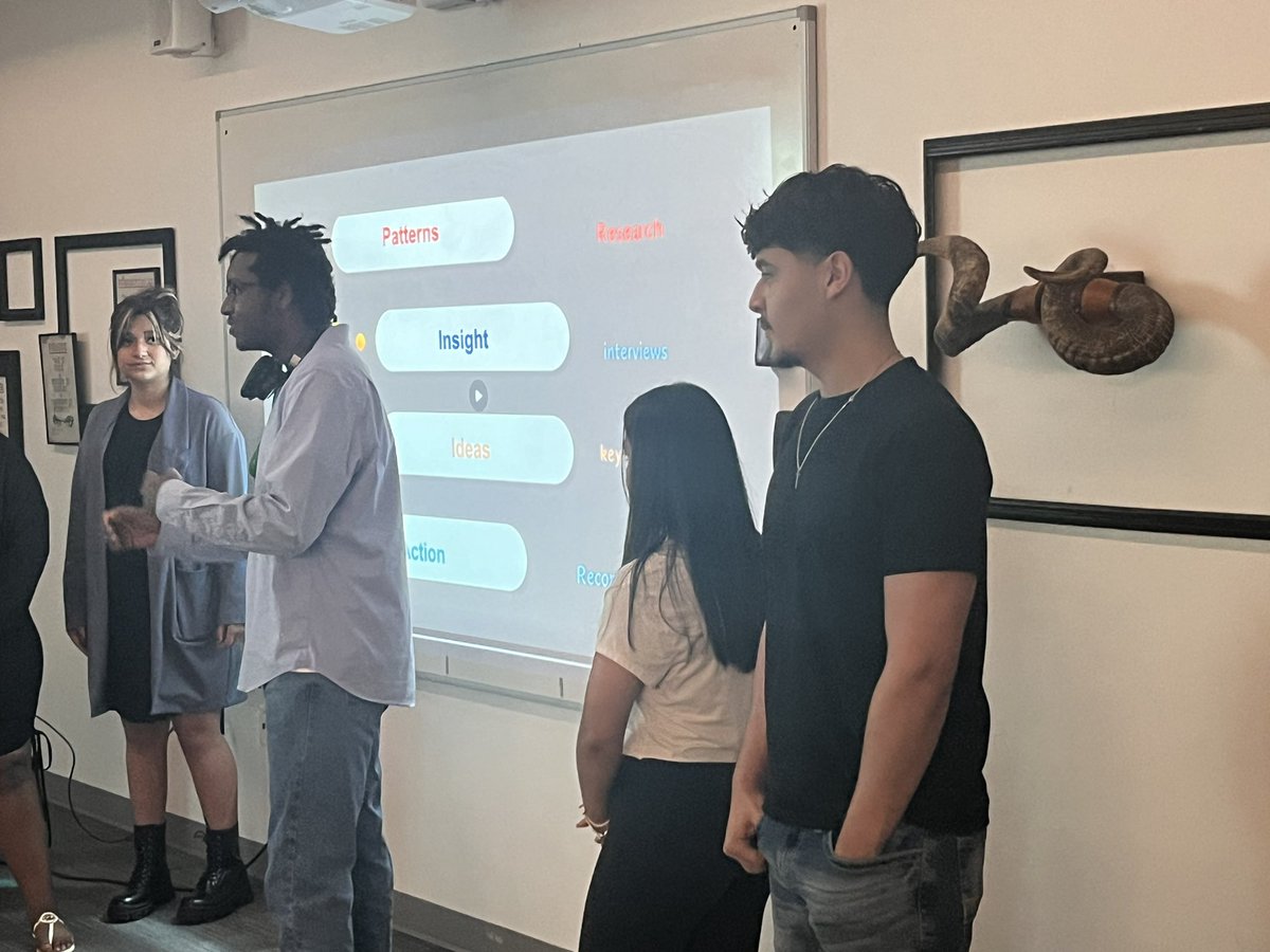 Wiley4Tech's tweet photo. @RISD_CTE and @bhsstem Marketing students presenting their Market Research project to the Loomis Agency. I love the community connections and real world applications CTE provides to RISD students. These partnerships are paramount to our students. https://t.co/bHFDRgX6dD