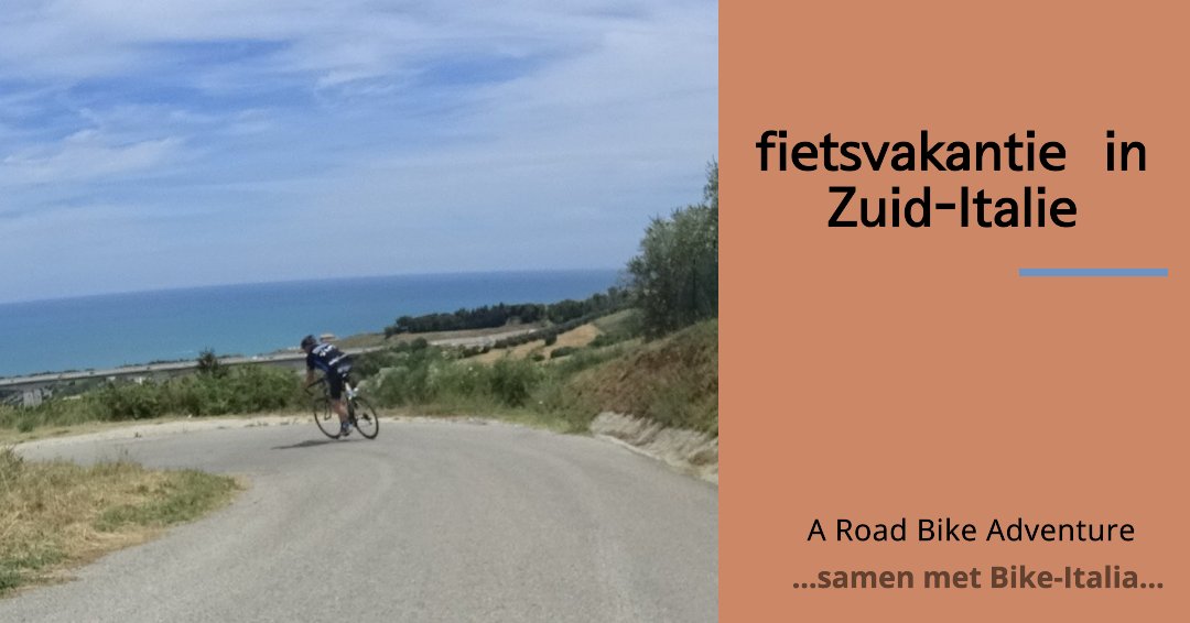Bike_Italia_nl's tweet photo. Kom fietsen in Zuid-Italie!
https://t.co/soTjomrABq
#Fietsplezier #fietsvakantie #cyclng #wielrennen #vakantie https://t.co/CNlEW4hBKd
