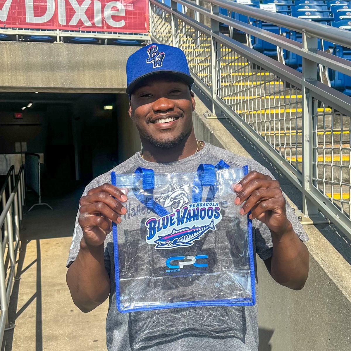 Your plans for Friday night are clear. Come out to our game against Biloxi and arrive early to receive this Blue Wahoos Clear Bag presented by CPC Office Technologies! Gates open at 5:00 for a 6:05 first pitch. 🎟️: bluewahoos.com/tix