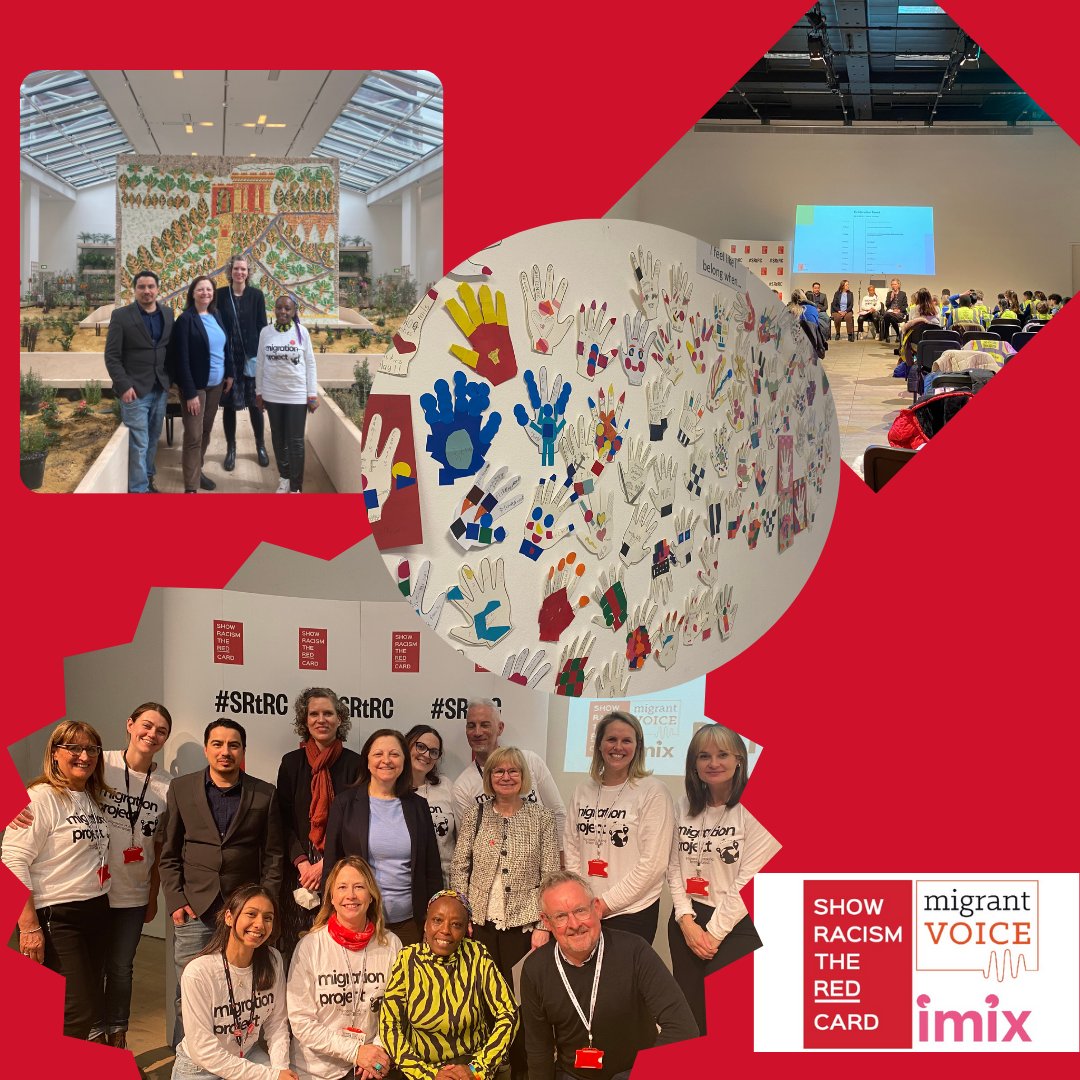 As part of our #MIgrationMakingBritainGreat project with @SRTRC_England and @IMIX_UK, we were thrilled this week to engage with school children in Newcastle and sow the seeds of change. They were able to have a conversation with migrants, and ask questions, and build solidarity.