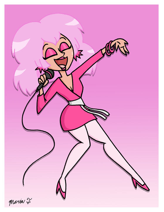 Marylikesstuff's tweet image. This week's doll is #Jem, who I've heard is truly outrageous. 🎤
