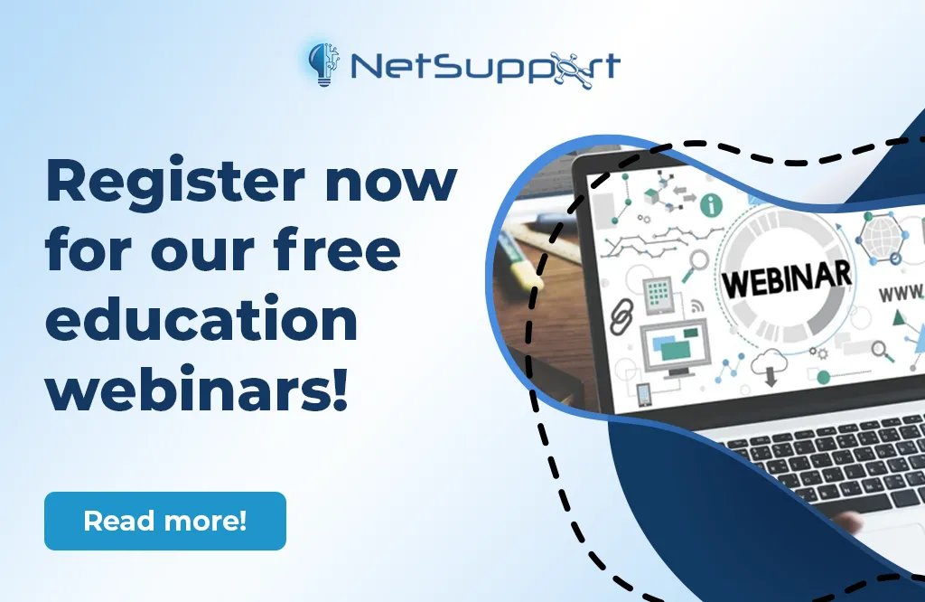 Gang, we have some really good FREE edu #Webinars coming up! 😍 Covering topics like making the most of your #Budget, utilising #Google tools, the power of #HumanFlourshing, and #Engaging your school community. Check out the full list ➡️ buff.ly/44bgD1r @NetSupportGroup