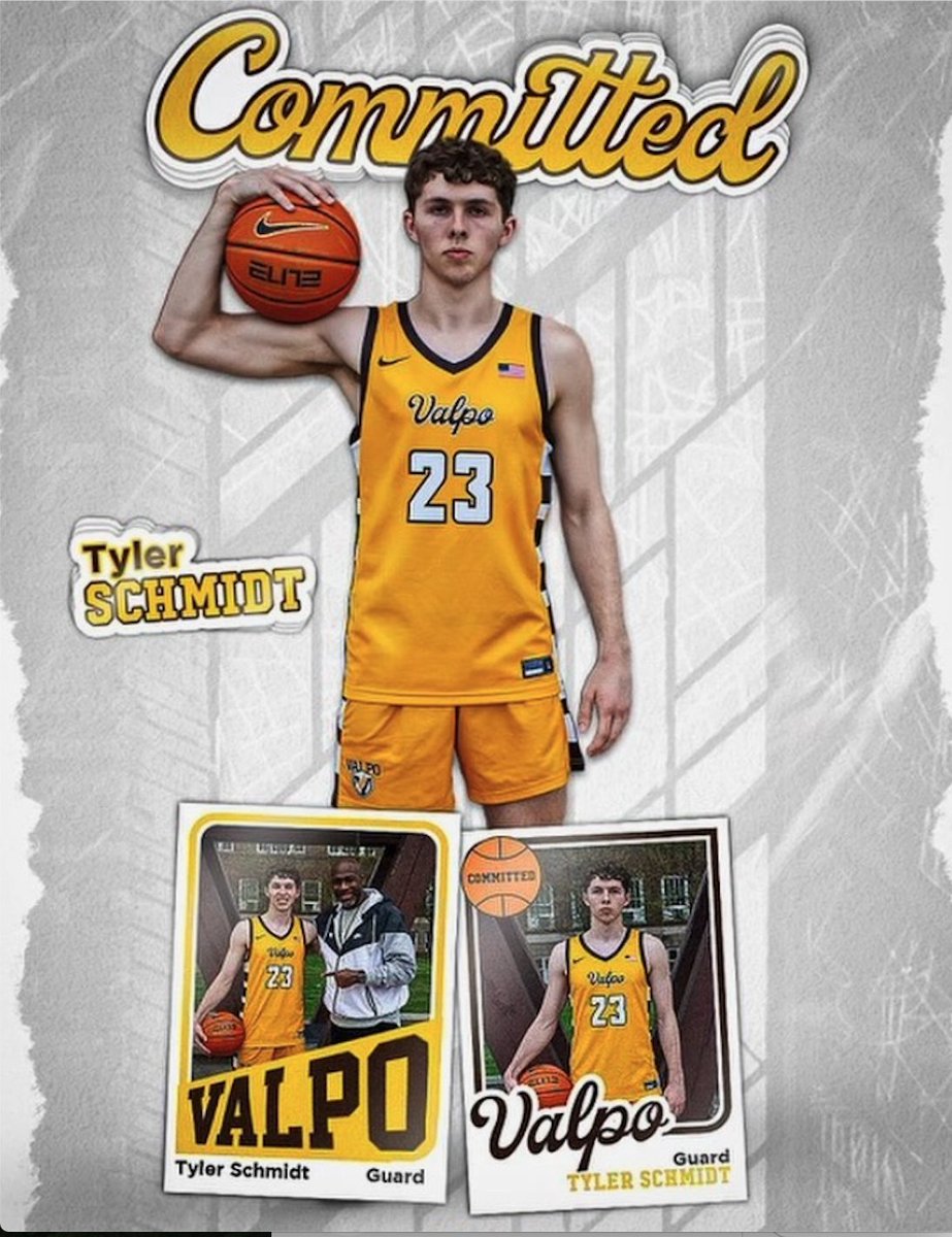 Olivet Nazarene (NAIA) transfer Tyler Schmidt has committed to Valparaiso (D1)!

Schmidt averaged 23+ points per game in each of his last two seasons.