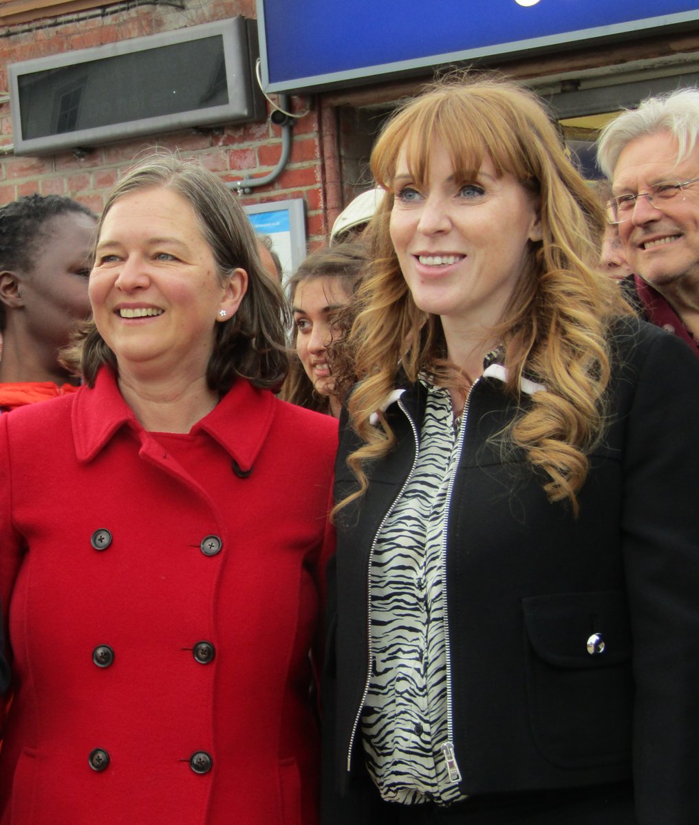Remember when Angela Rayner came to Southfields? Who wouldn't be proud of these two?