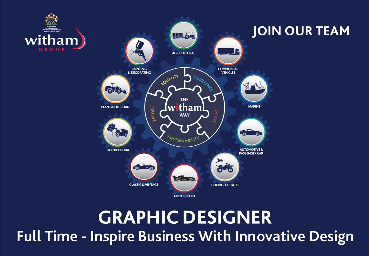 JOIN OUR TEAM! We are looking for a skilled and competent Graphic Designer to join our team in Lincoln. For full details, please go to our website: withamgroup.co.uk/about-us/worki… #ukjobs #jobs #jobsearch #hiringnow #JoinOurTeam #jobvacancy