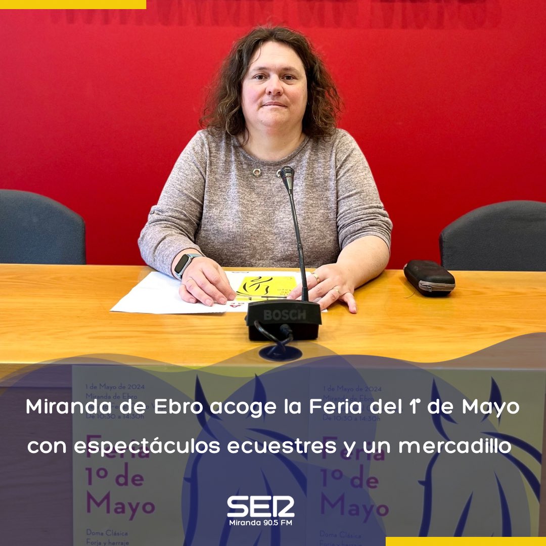 🎉 Este 1° de mayo se celebra la tradicional Feria en Miranda de Ebro🐴 Espectáculos ecuestres y un mercadillo en el Casco Viejo de 10:30 a 14:30.  #FeriaMiranda #TradiciónyCultura 🎠🛍️