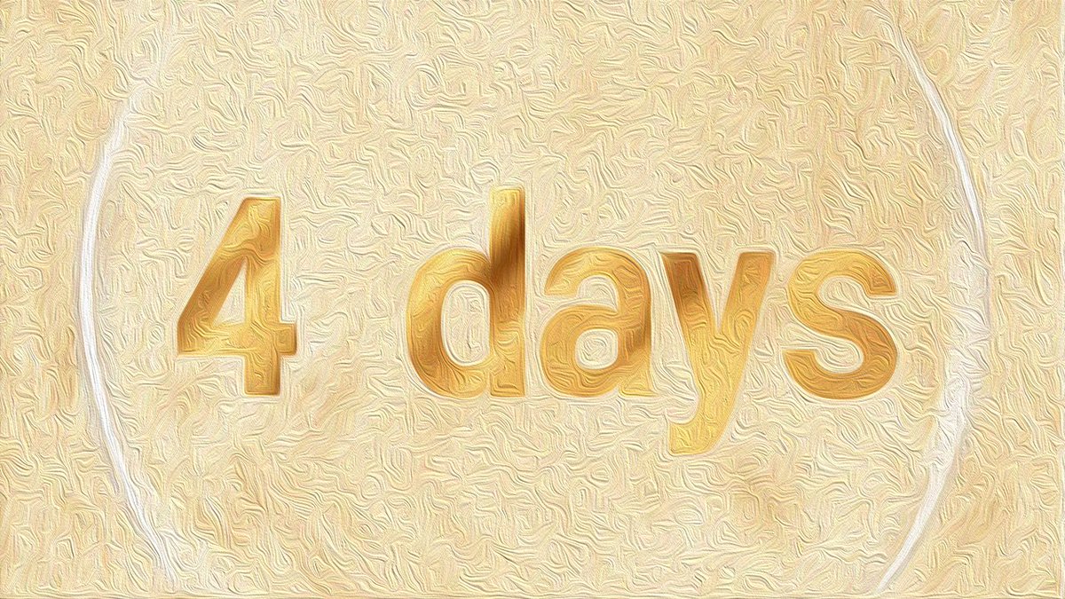 4 days to the big reveal! Make sure you're following us for the latest updates. The wait is nearly over.🥱