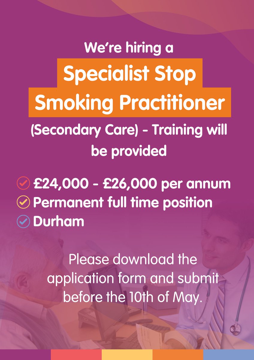SF_CDurham's tweet photo. A fantastic opportunity to join our team!!! Find out more on our website:

https://t.co/MdkP35ORCz

🧡

#HiringAlert #CountyDurham #DurhamUK https://t.co/KjxFnji40K