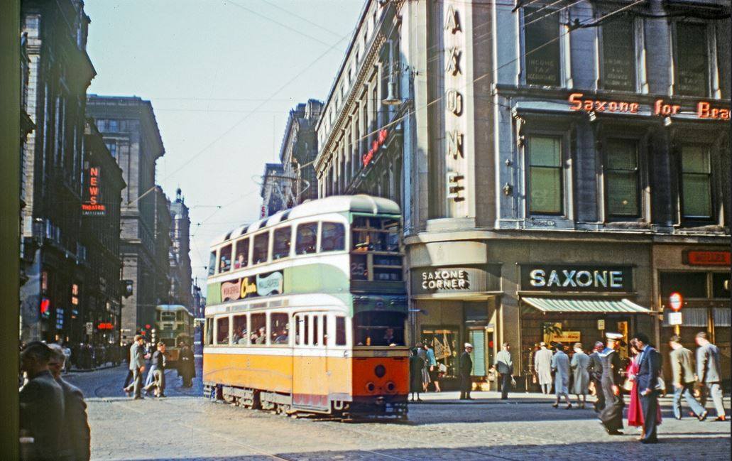 Renfield St. at Gordon St. #Glasgow 1960. (Herald)