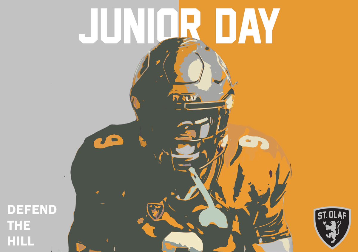 Thank you <a href="/StOlafFB/">St. Olaf Football</a> for the Junior day Invite 🙏. <a href="/CoachMoonen/">Tony Moonen</a> <a href="/CoachLucasKlein/">Lucas Kleinschrodt</a>