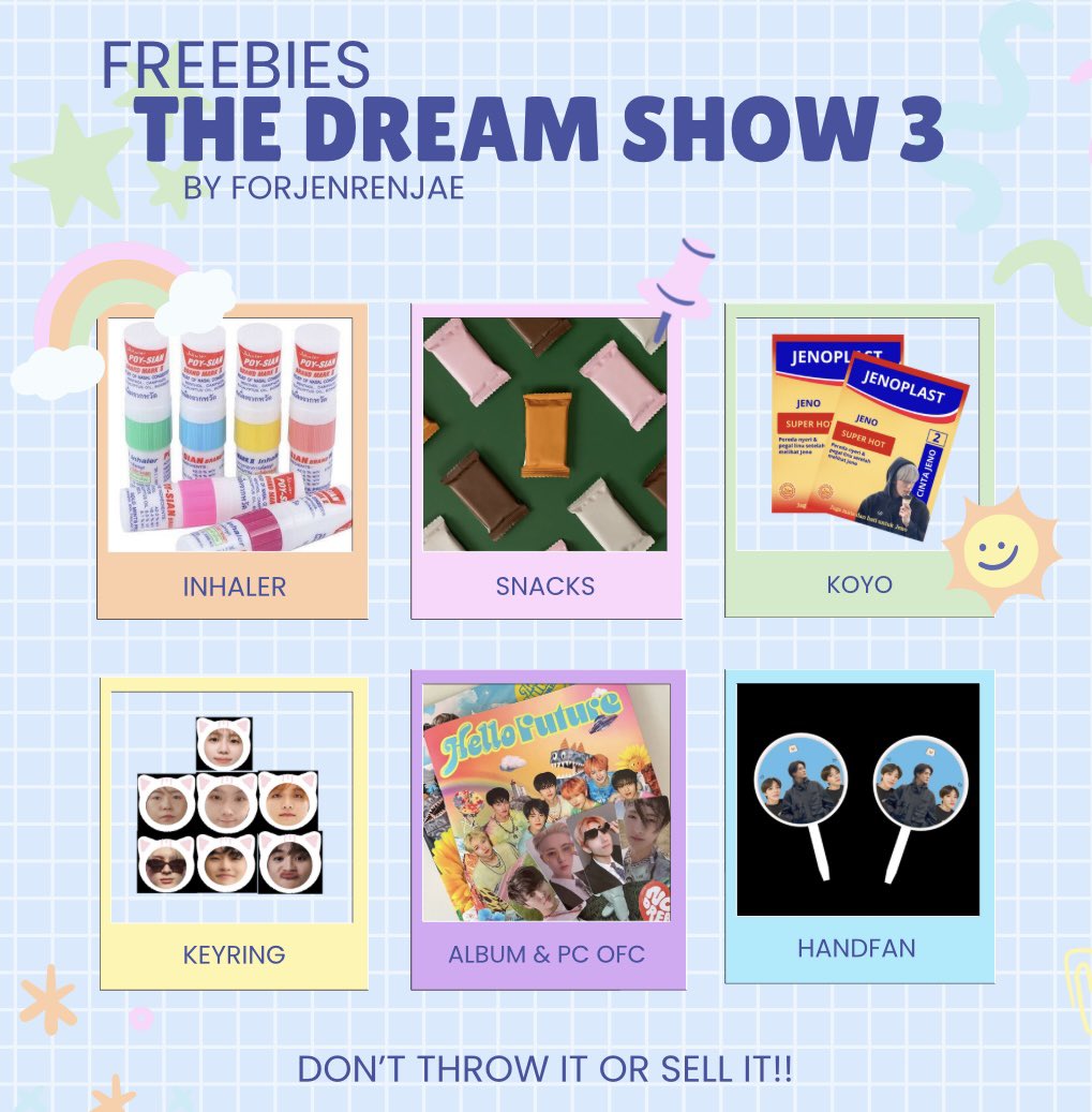 forjenrenjae's tweet photo. 𓏲*ੈ✩FREEBIES TDS 3 IN JAKARTA˚ ༘ ⋆｡˚
˚₊ · »-♡→from @forjenrenjae

📆 18 May 2024
📍 GBK Main Stadium
⏱️ TBA

see you there ദ്ദി(˵ •̀ ᴗ - ˵ ) ✧ https://t.co/oD1iJFaZm7