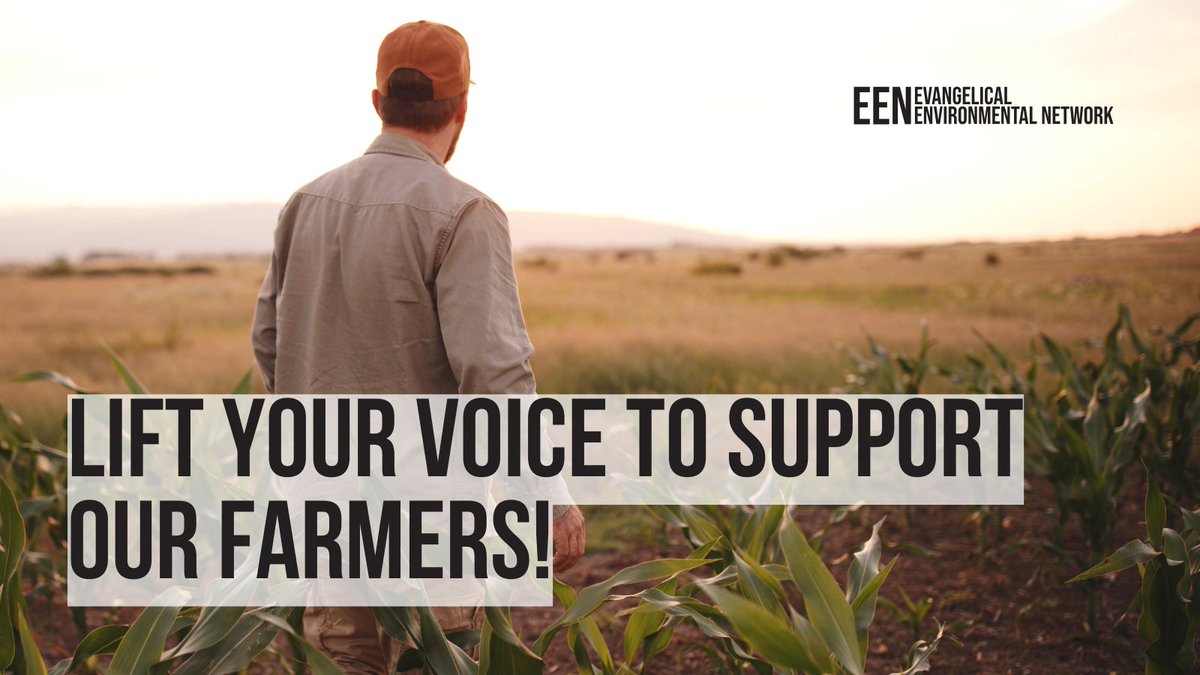 Today we're lifting up some of the most long-established and important stewards of God’s creation: farmers! Lift your voice to support the benefits of a climate-smart, conservation-forward Farm Bill. Our online form makes this action quick and easy: ow.ly/ILoV50Rn8Rl