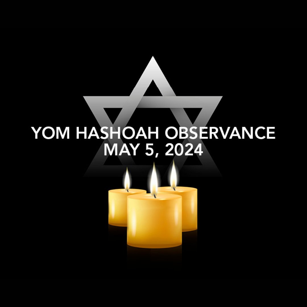 On May 5, please join us at Congregation Beth Yeshurun in observance of Yom HaShoah, a day of remembrance for the 6 million Jewish people who lost their lives during the Holocaust. Learn more: hmh.org/YomHaShoah