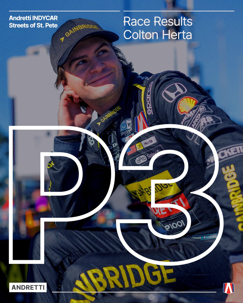 Well, well, well... 🔥 Two podiums in four days for Colton Herta 😅 He moves up to second in the standings following penalties and disqualifications 📈