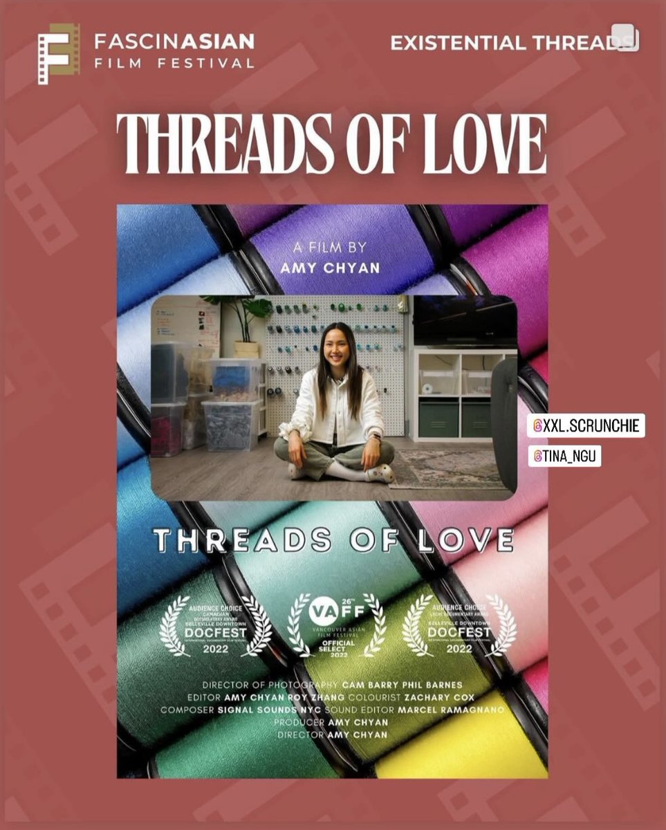 So honoured to be screening Threads of Love at <a href="/FascinAsianFF/">FascinAsian Film Festival</a> alongside a stellar lineup! Like with the incredible @christophersyip &amp; Fish Boy team.  

Threads is really the micro-budget film that could/keeps giving.🥹

Now, let's get to making more? ☺️