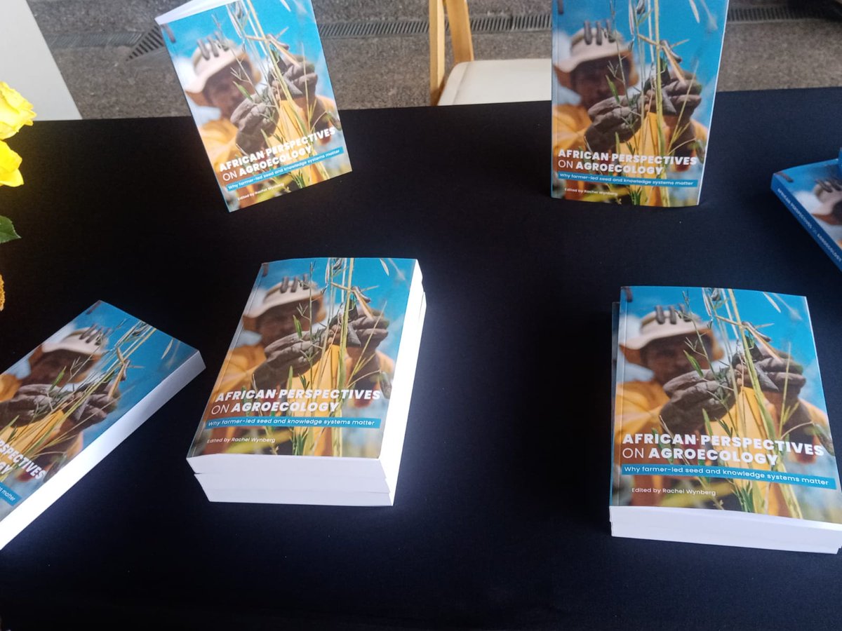The book launch is kicking off now. African perspectives on agroecology at UP Javett Centre #agroecology