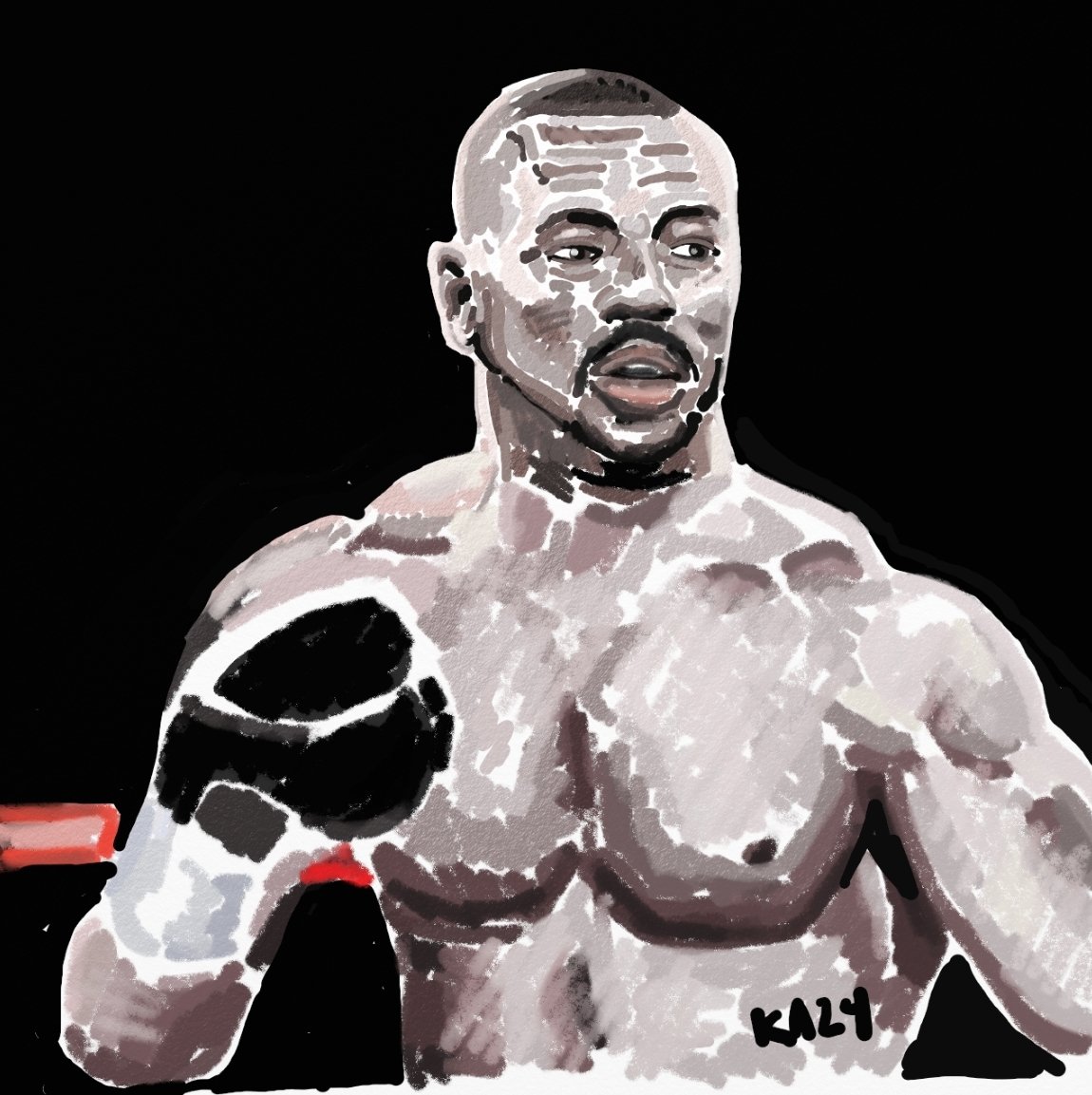 I had the pure pleasure of meeting all-time great @RealRoyJonesJr What a nice guy too! #fanart #boxing #boxingdoodles #artrage #goats #royjonesjr #middleweight #supermiddleweight #lightheavyweight #heavyweight #4divisionchamp #ArtistOnTwitter