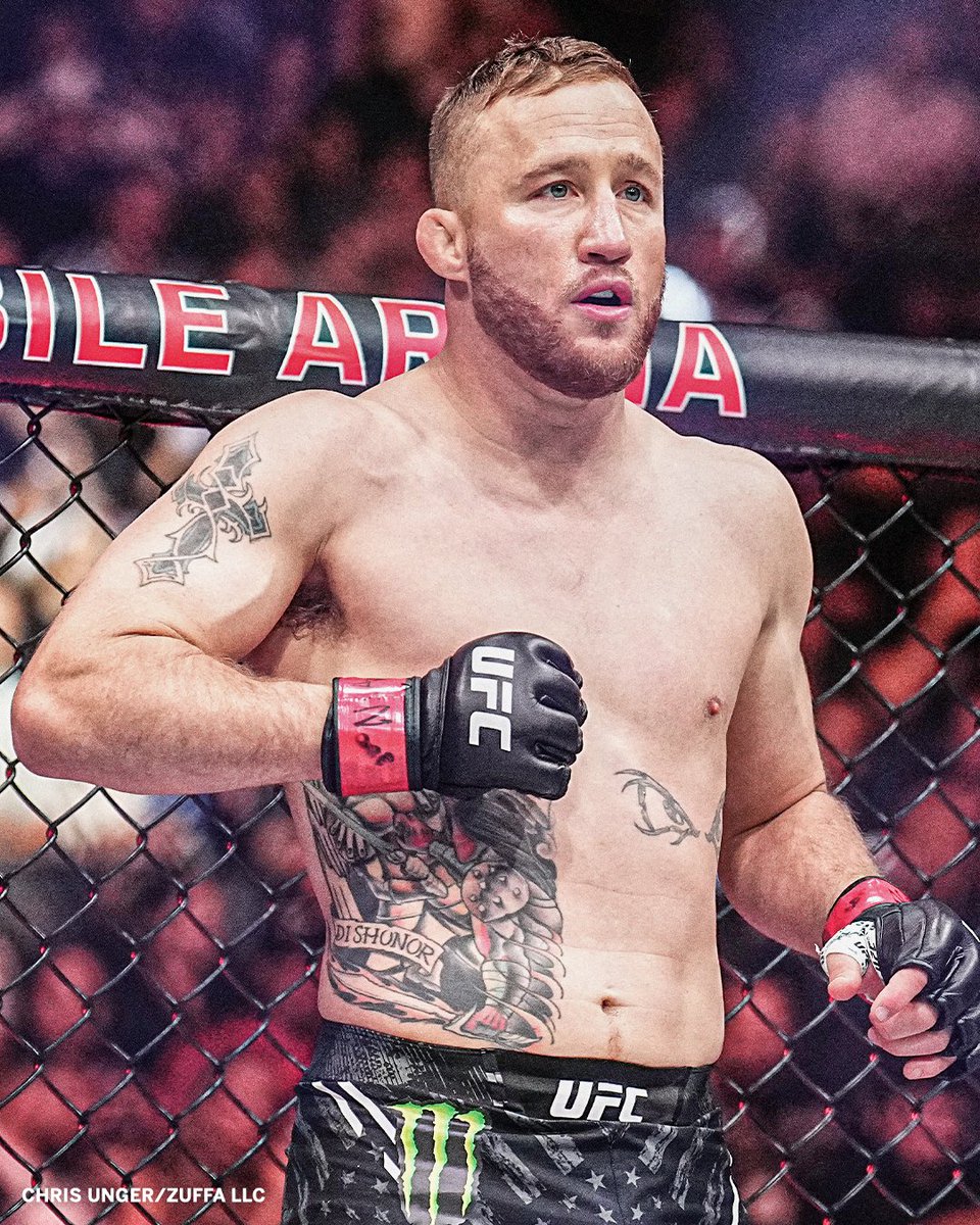 Justin Gaethje announced that he will be taking at least six months off from training to recover after his loss to Max Holloway at #UFC300.