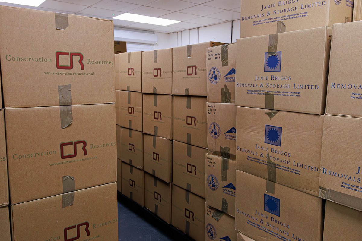 JBriggsRemovals's tweet photo. Recently we've been partnering with our sister company @ConservationRUK on a big library move, with all items being safely stored at our new Heritage Centre. #collaboration #librarymove #libraryremovals #librarystorageon https://t.co/BCg209E4mB