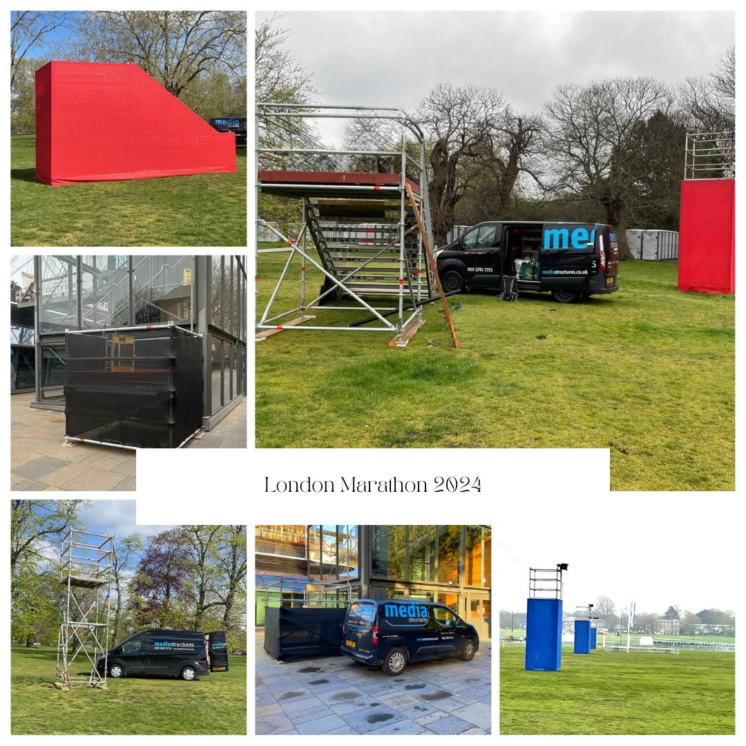 Proud to have been part of the London Marathon 2024! Congratulations to all the participants and organisers on another successful event!  #LondonMarathon #MediaStructures
