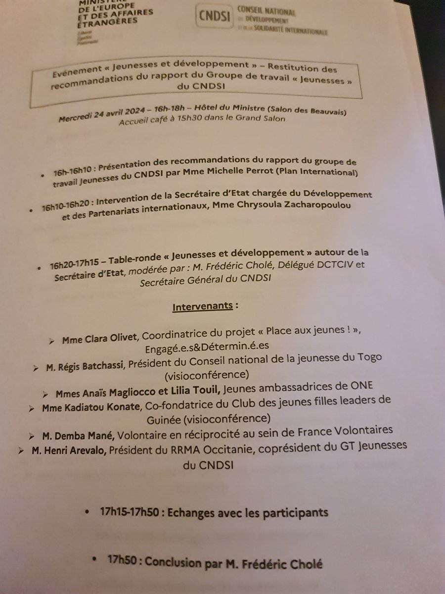 fonjep's tweet photo. Participation du @fonjep à la restitution des recommandations #jeunesses en présence de @CZacharopoulou @FredericChole @DelaunayYannFV #cndsi @rrma occitanie @anaismagliocco @LiliaTouil @Kadiatoukonate9 https://t.co/GfNIgXJEuj