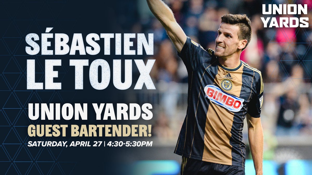 Join our guest bartender, @SebastienLeToux at the Union Yards Grand Opening this Saturday! 🍻 #DOOP
