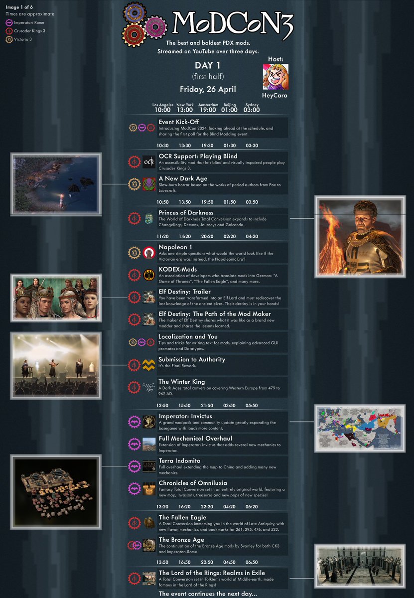 pdxmodcon's tweet image. Check out our stacked schedule of Trailers, Presentations and more! Come and Join the show!

 More info here: modcon.xyz