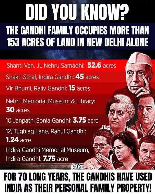 My direct question to @RahulGandhi , when is the Gandhi family starting the 'Redistribution scheme' for this enormous value held by the #Gandhi family??!!! Should I ask you or @priyankagandhi or @kharge for the announcement??!!! And also note ::: #AbkiBaarPhirModiSarkar