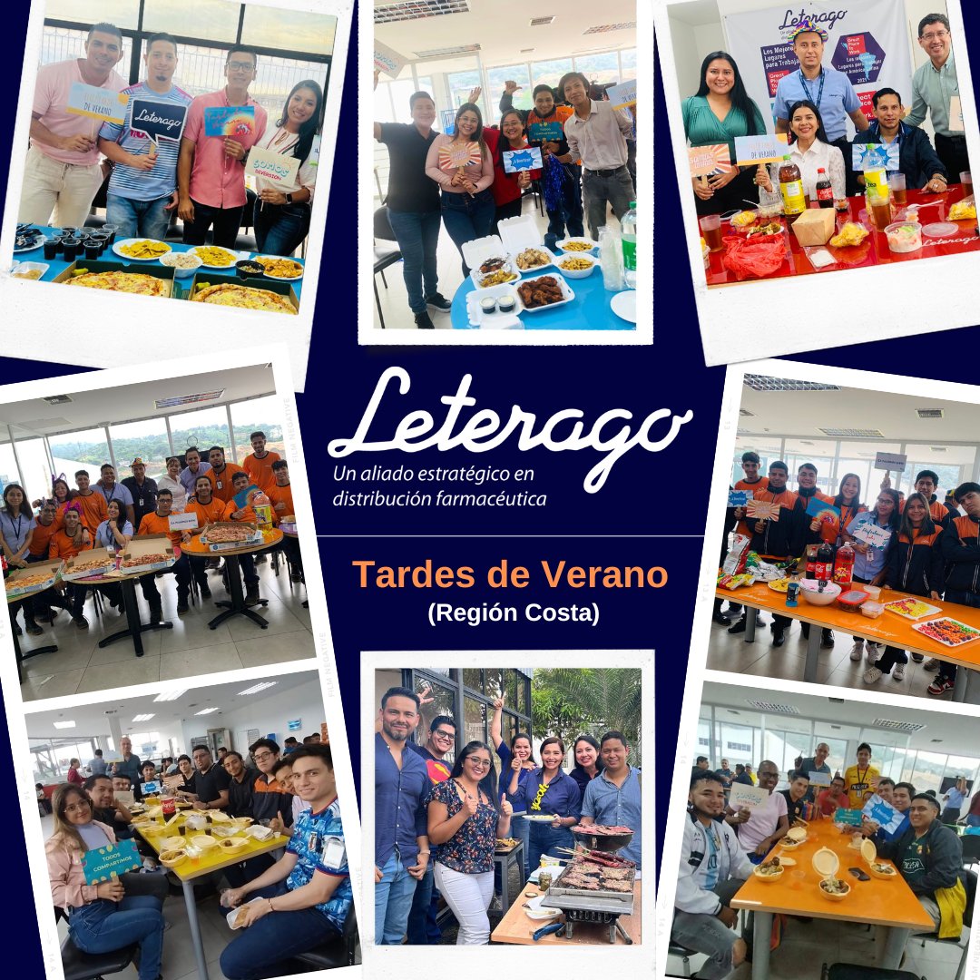 LeteragoEcuador's tweet photo. La innovación y creatividad son parte de nuestros valores; generamos iniciativas que inspiran y fortalecen nuestra cultura. El personal de Guayaquil disfruto de su "Tarde de Verano" compartiendo un momento agradable de juegos e integración. 
#gptw
#mejorlugarparatrabajar https://t.co/vYVAZD1Bla