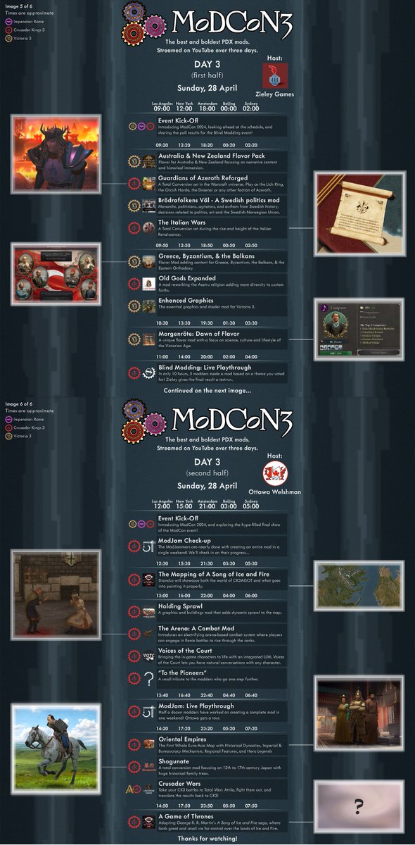 pdxmodcon's tweet image. Check out our stacked schedule of Trailers, Presentations and more! Come and Join the show!

 More info here: modcon.xyz