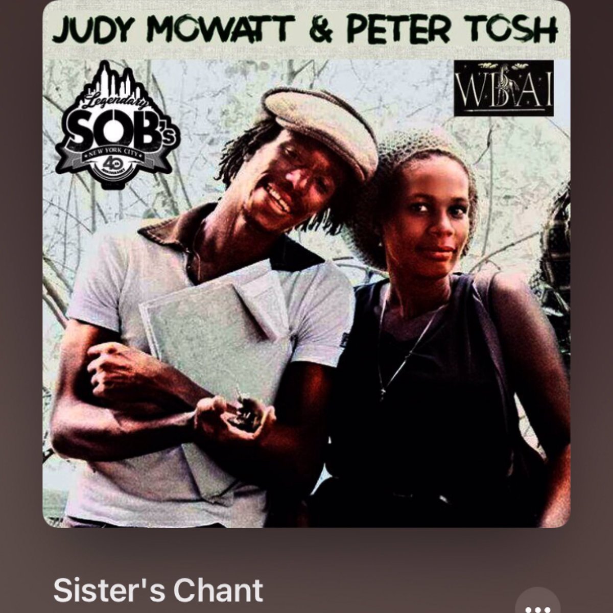 #Nowplaying 
Sister's Chant - Judy Mowatt with the One Vibe Band (SOBs (Sounds Of Brazil), New York City, November 1983 WBAI) 
#JudyMowatt #reggae #レガエ #bootleg #80s #SOBs #1983 #WBAI 
youtube.com/results?q=Sist…