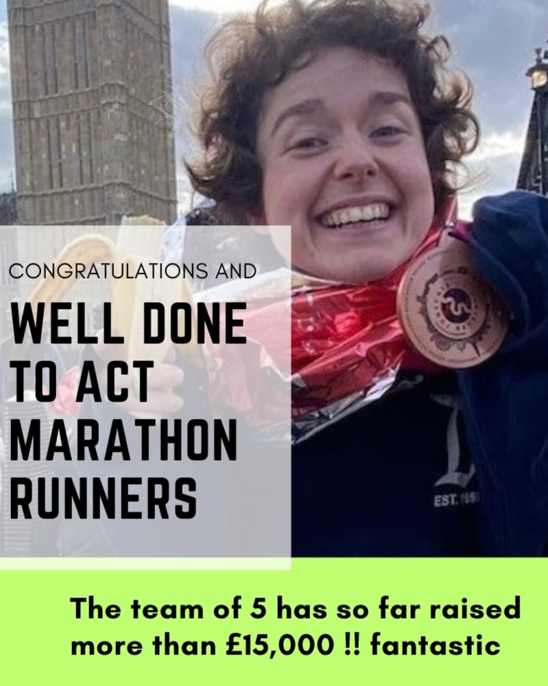 ActorsChildren's tweet photo. We are super proud and in awe of all the Marathon runners 🏃♂️
So much Kudos to you all, special thanks to our five marathon runners that ran for ACT.
Macy Nyman
Jomar Divinagracia
Megan Elsegood
Greta Frischman
Craig Petty
More than £15,000 has been raised. #actorsupport https://t.co/O91MRsgjDx