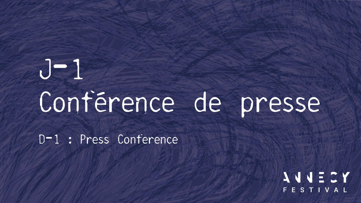 #PressConference D-1 📌
➡️ The traditional #AnnecyFestival press conference is happening tomorrow!
✨ On the programme: the rest of the #OfficialSelection, guest announcements, the first programme details…
⏰ Stay tuned!