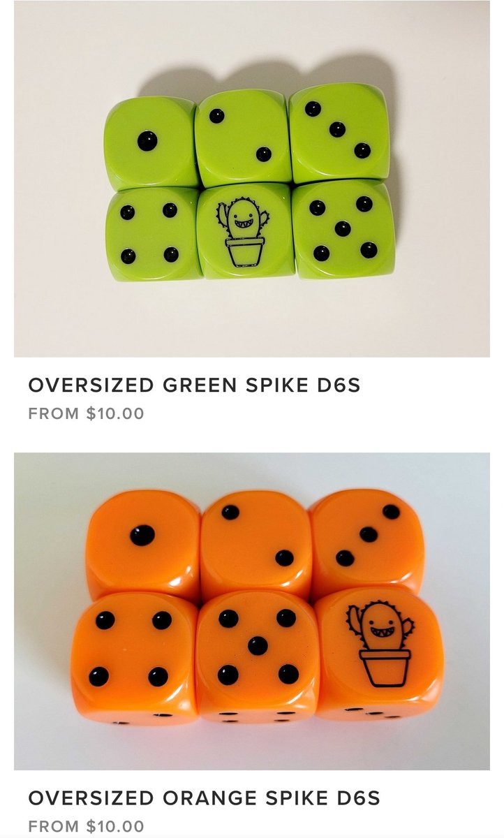 thespikefeeders's tweet image. THEY'RE HERE! THEY'RE HERE!
🚨🚨🚨🚨🚨

We got a shipment of over 100 KILOGRAMS (220lbs) of oversized dice, and they're now available for purchase!

Link 👇👇👇👇👇