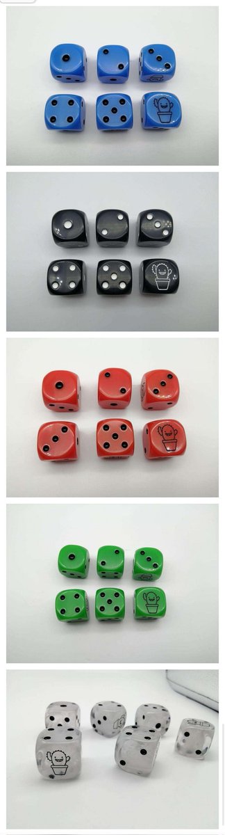 thespikefeeders's tweet image. THEY'RE HERE! THEY'RE HERE!
🚨🚨🚨🚨🚨

We got a shipment of over 100 KILOGRAMS (220lbs) of oversized dice, and they're now available for purchase!

Link 👇👇👇👇👇