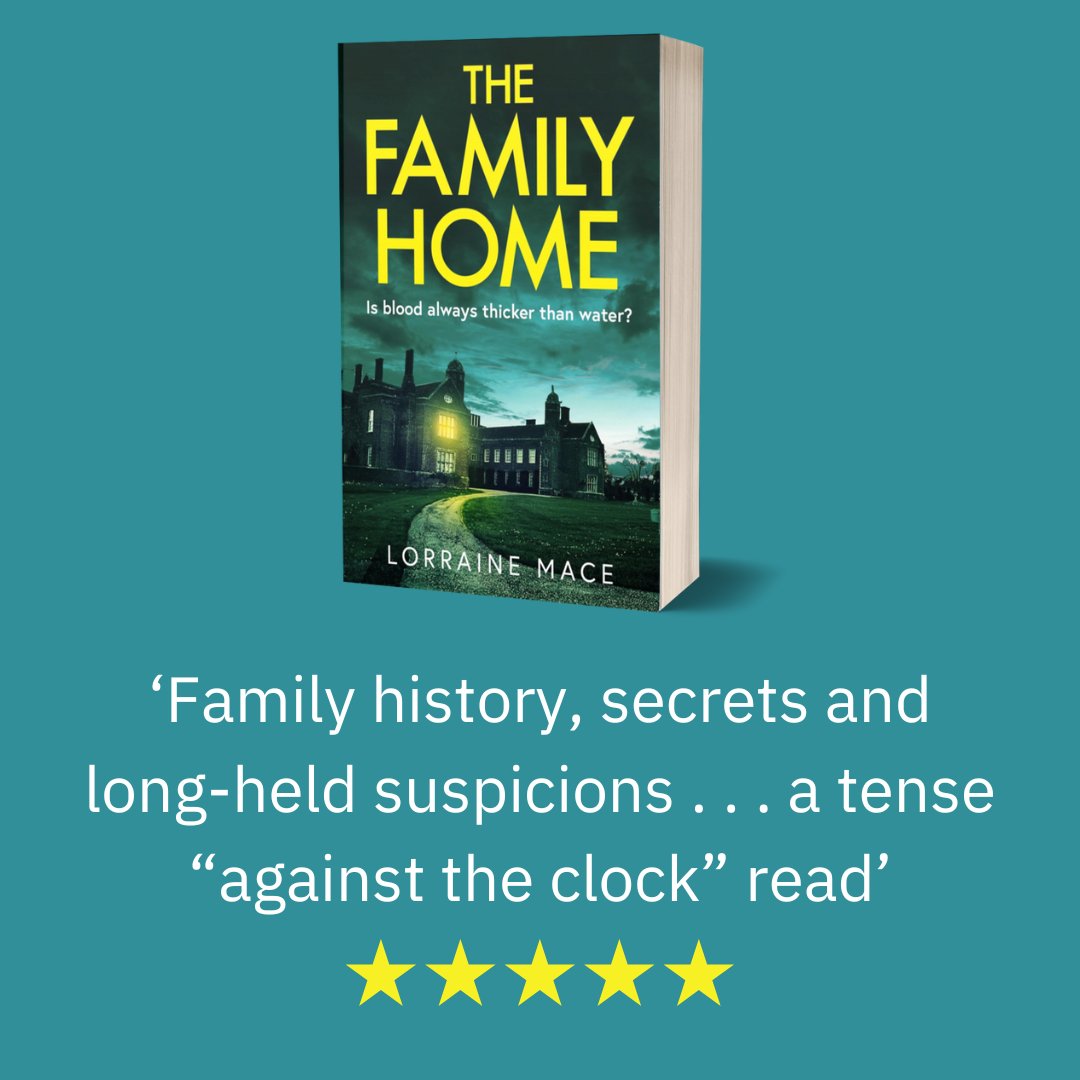 We are so excited to be publishing @lomace's chilling and addictive new thriller tomorrow! Early readers have been loving #TheFamilyHome - pre-order your copy now and find out why 👇 geni.us/OCA9IQz