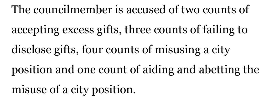 Mayor @KarenBassLA is trying to gut public accountability slashing 56% of its budget while her signature program faces a court-mandated audit and corruption continues to run rampant in City Hall. Bass also recently endorsed Councilmember John Lee, who’s facing 10 ethics charges.