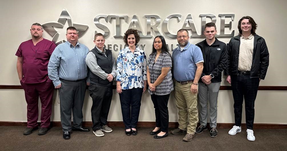 Please help us welcome our newest Team StarCare members .👏 
We look forward to you helping us spread #HopeAndHealth in the community, so get ready for the ride! 🚗 
It will be a rewarding one. 💚