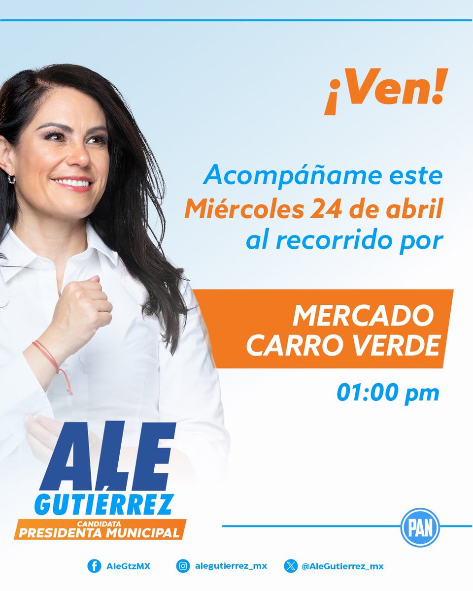 ¡Buenos días León, qué rico😋 se come en Carro verde ! ¡A pocas horas de vernos, escucharnos y estar cerquita de ustedes! 🫂🩵 ¡Vamos con todo mis comerciantes y tianguistas, esta campaña es de todos!🙌🏻 #VamosConTodoXLeón #VótALE #LeónConAle💪🏼💙 #VotaPAN