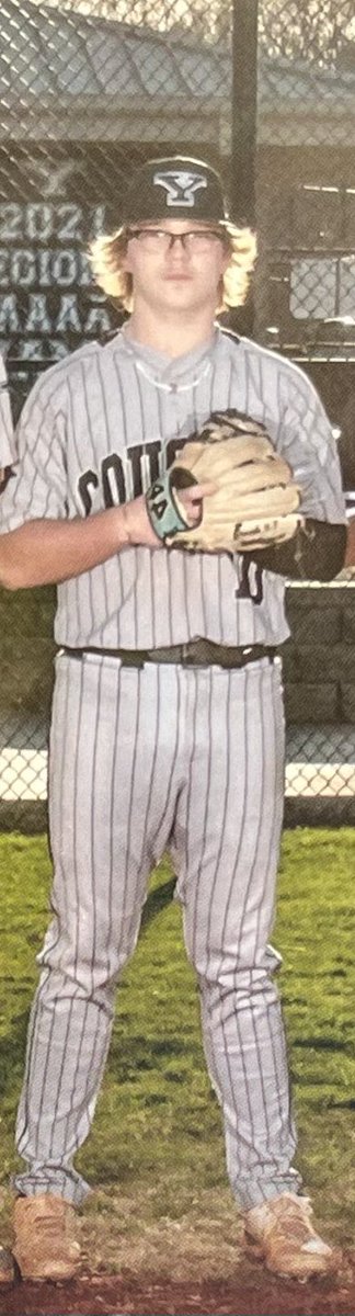YCHSbaseball's tweet photo. @cooperqueen9 congrats on your commitment to @CokerU_Baseball. Cooper is a 3 year letterman, 2023 all region performer, and the 2023 “king of the hill” pitching award winner. For cooper’s senior year he has a .177 BAA, 2.29 Era, 56 k’s in 36 2/3 IP. Congrats! https://t.co/avA2Hu32LB