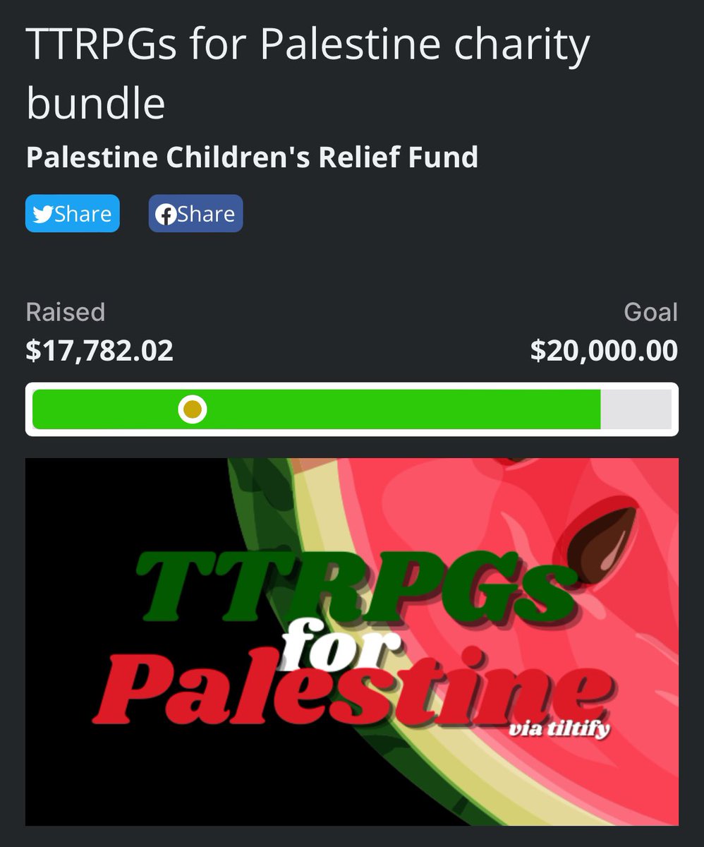 With six and a half days left I think $25,000 is within the bundles fundraising reach! This is such a community effort and I cannot say thank you enough to everyone who has supported! 🖤