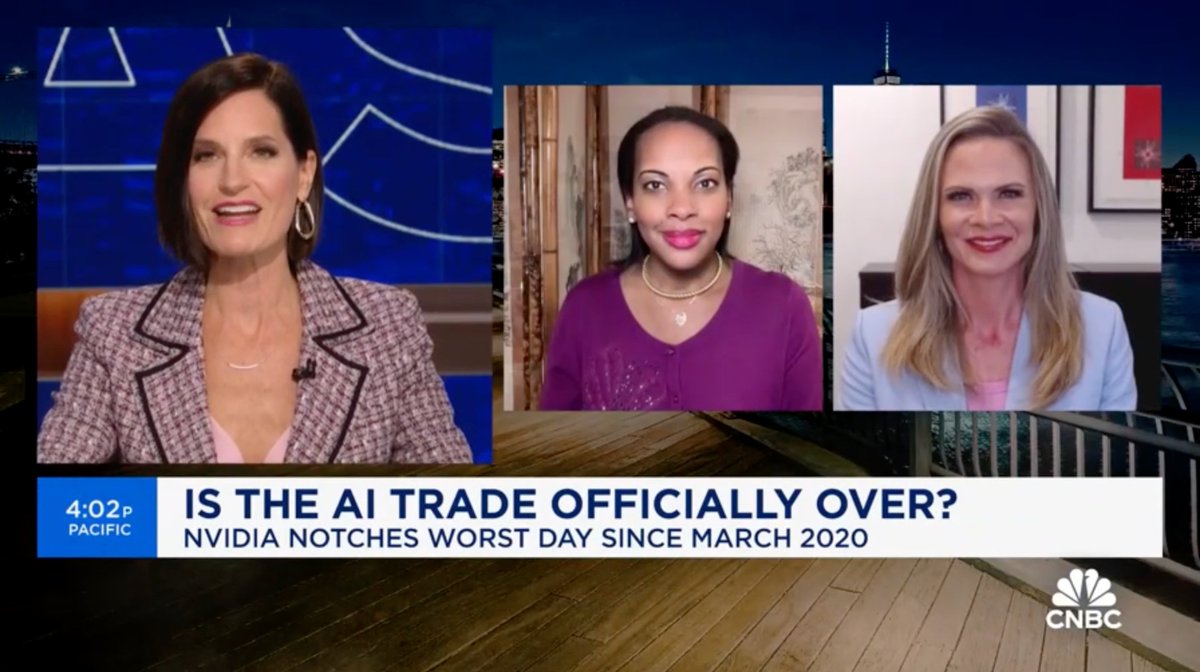 Our Managing Director, @sarahkunst, was back on @LastCallCNBC with @contessabrewer last Friday to share her thoughts on the market pullback and why this isn't the best time to sell or buy but to hold for a bit and wait. Tune in ⬇️ cnb.cx/3JwN9l0