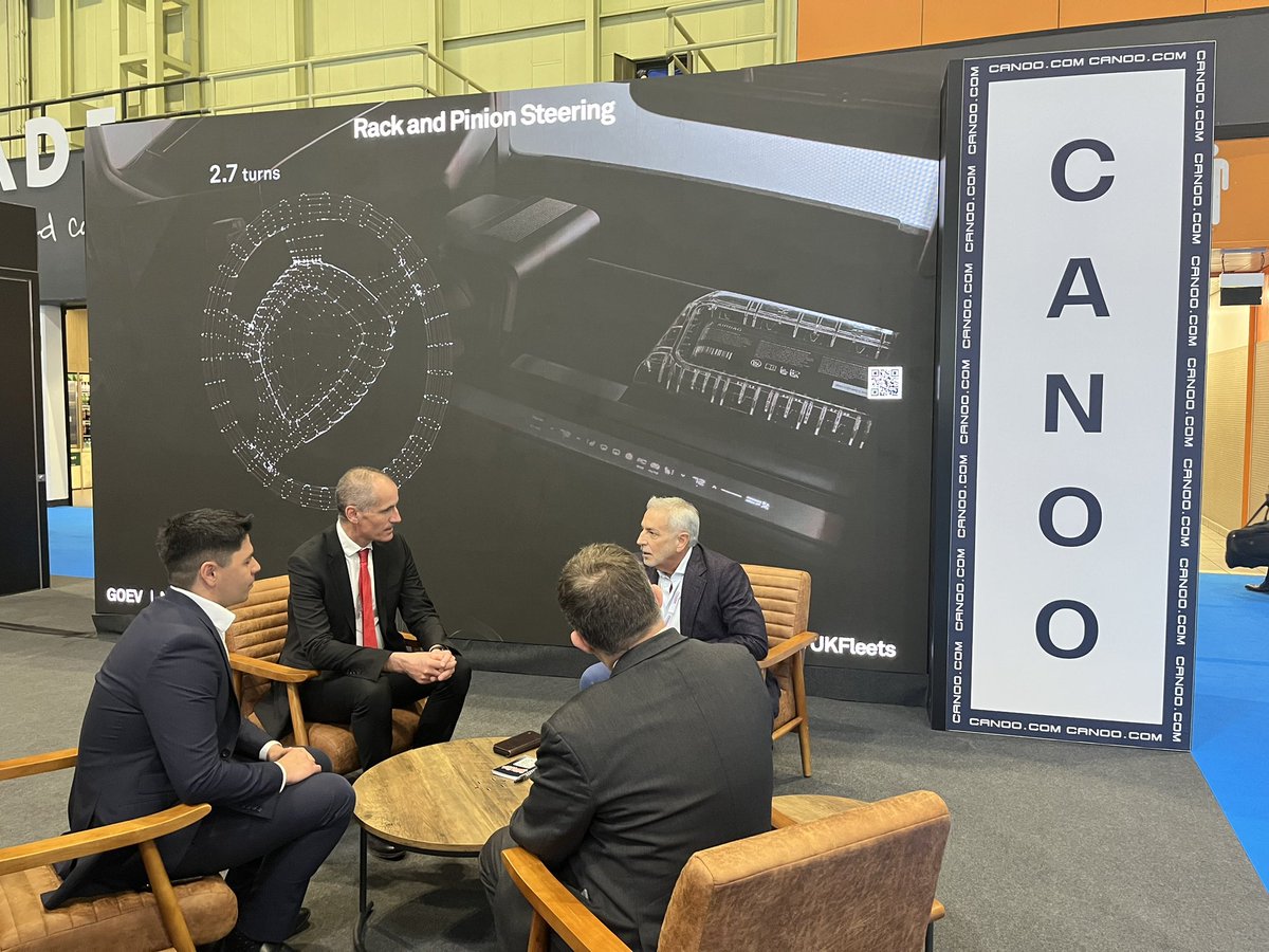 Fascinating visit to US manufacturer @canoo with Chairman Tony Aquila @TonyAquila8020 and Shadow Roads Minister Bill Esterson MP to discuss their plans to enter the UK market next year. @TheCVShow @RHANews