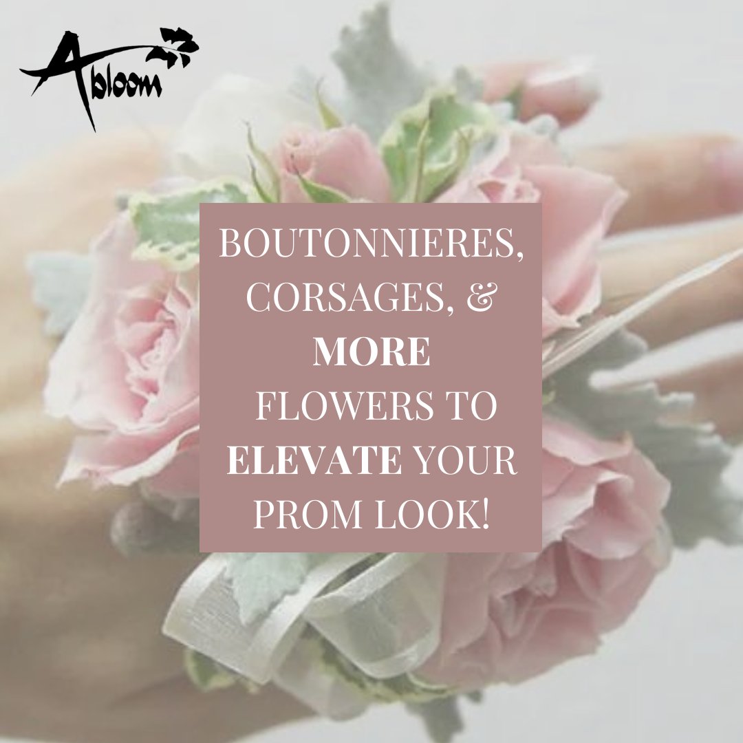 🌸 Don't miss out on your chance to shine! 💫 Lock in your corsage, boutonniere, or posey for these upcoming prom nights:

4/26: ThunderRidge High School, STEM Highlands Ranch &amp; Mountain Vista High School
4/27: Rock Canyon High School
5/4: Arapahoe High School