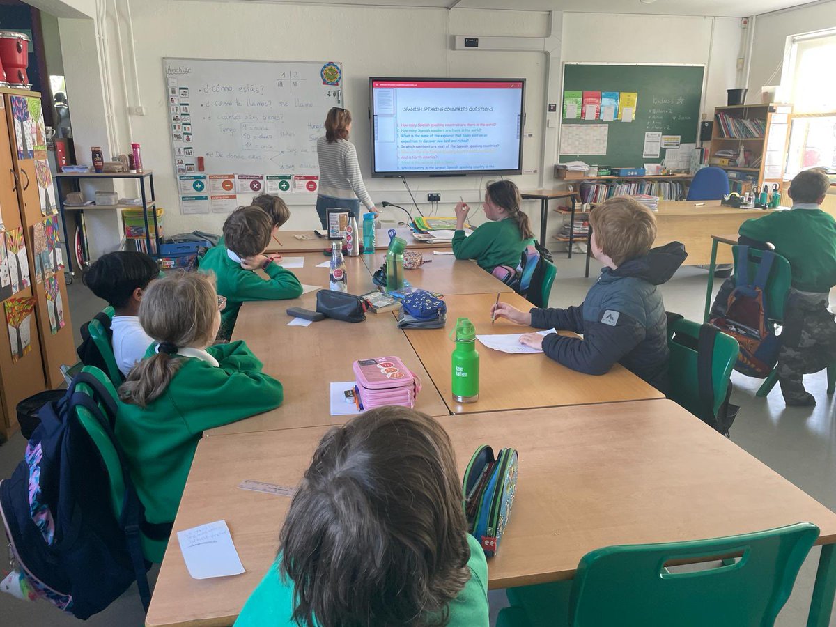 Thank you to Maria from Languages Connect for our great Spanish classes!! 😊🇪🇸