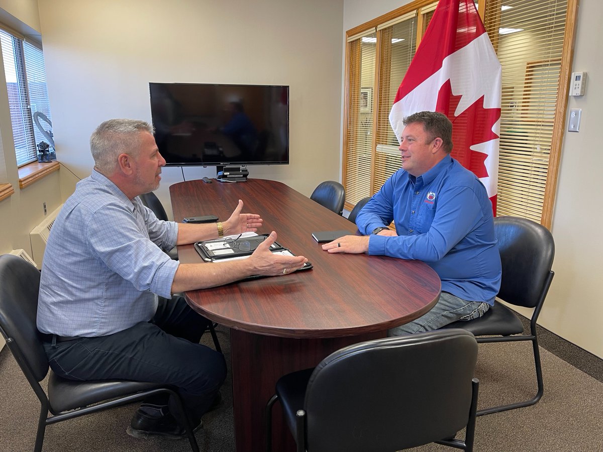 It was an honour to meet with Brad Snobelen, President of the Kent Federation of Agriculture yesterday morning. We discussed all sorts of issues that are affecting rural and agricultural residents in Chatham-Kent. Please like, share, and follow.