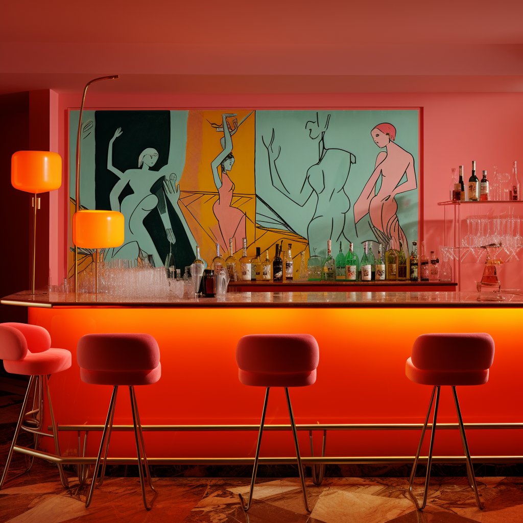 Would you go to Willem De Kooning's cocktailbar? #bartender #art #arttender #cocktailbar #cocktail #WillemDeKooning #beveragedept #bevdept