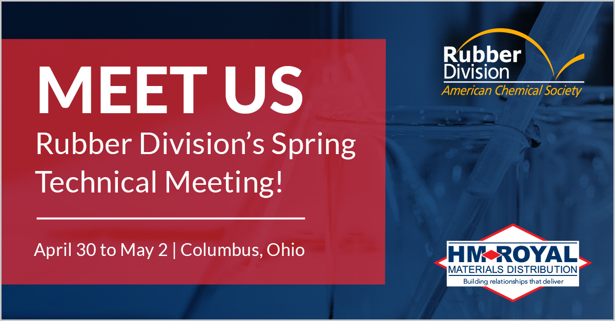 Join us at the @RubberDivision Spring Technical Meeting from April 30 to May 2 in Columbus, OH! Discover the latest innovations in #rubber technology.

Register now: ow.ly/OOGT50RjimL

#RubberIndustry #ChemicalIndustry